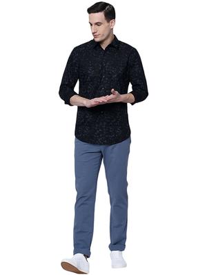 black cotton casual shirt - 15744132 - Standard Image - 4