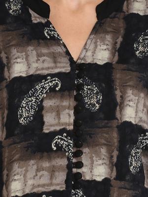 layered printed kurta - 15745838 - Standard Image - 4