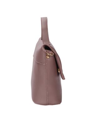 purple leatherette (pu) regular sling bag - 15746662 - Standard Image - 4