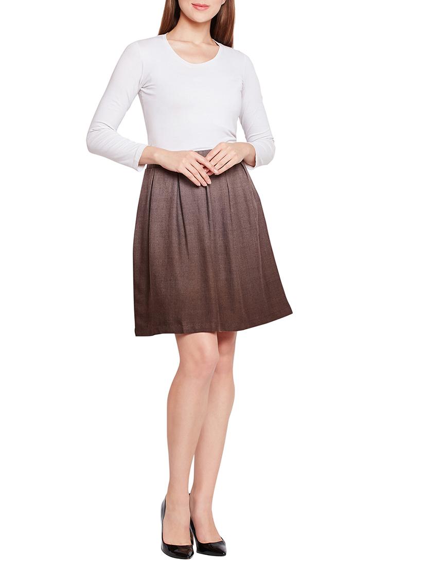 high rise pleated skirt - 15750512 - Zoom Image - 4