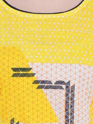 Printed kurta palazzo set - 15756487 - Standard Image - 4