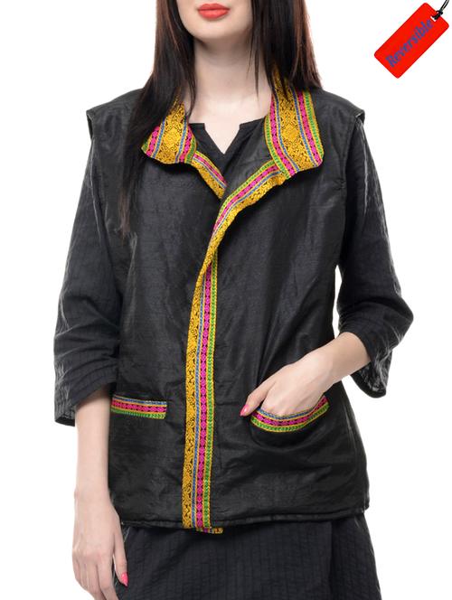 pocket detail reversible jacket - 15756959 - Very Small Image - 1