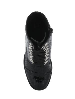 black zipper ankle boots - 15758382 - Standard Image - 4