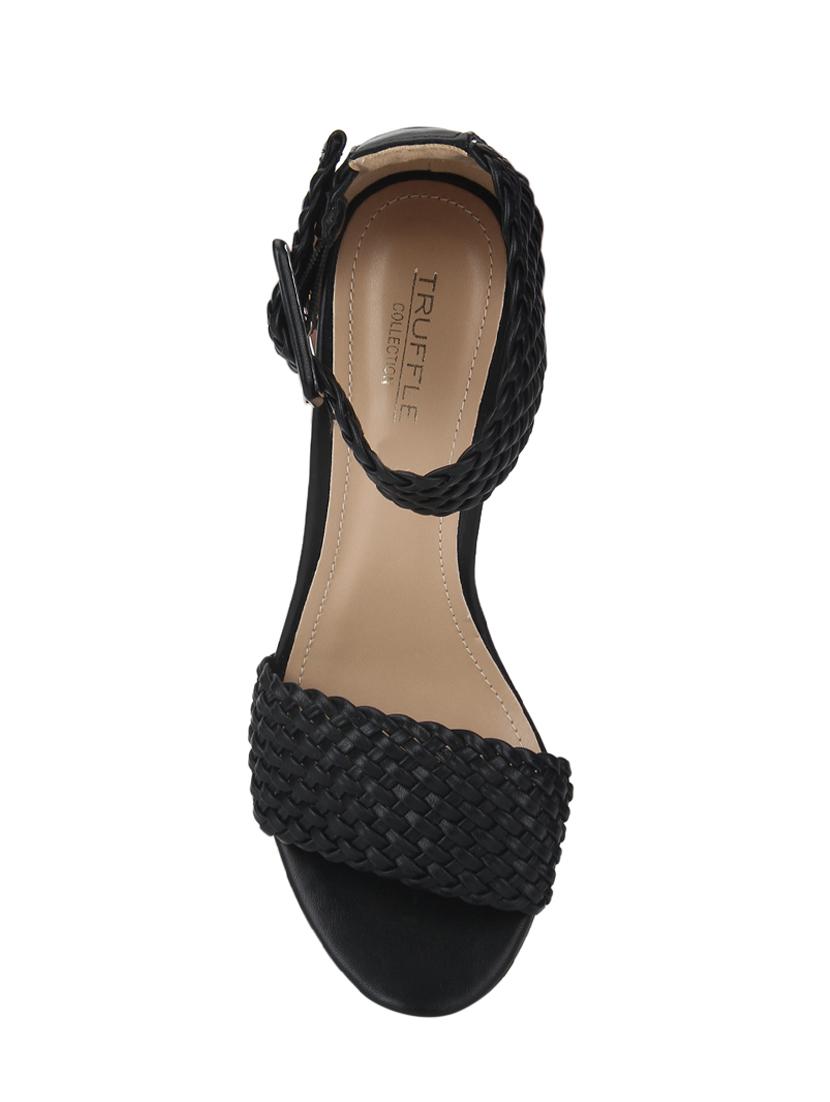 black ankle strap sandals - 15758397 - Zoom Image - 4