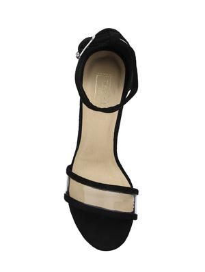 black ankle strap sandals - 15758410 - Standard Image - 4