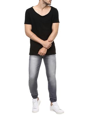 grey cotton blend jogger - 15759215 - Standard Image - 4