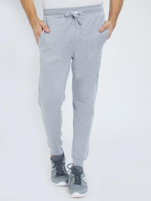 grey cotton jogger - 15763614 - Standard Image - 1