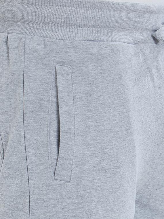grey cotton jogger - 15763614 - Zoom Image - 4
