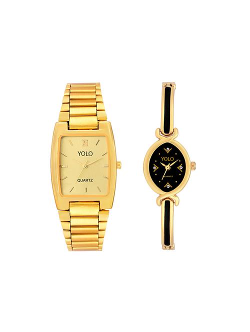 set of 2 analog couple watch -(ycp-029) - 15764476 - Standard Image - 1