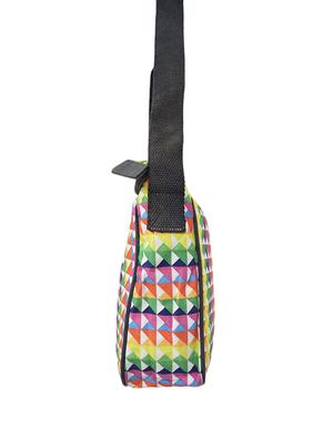 multi colored canvas messenger sling bag - 15765230 - Standard Image - 4