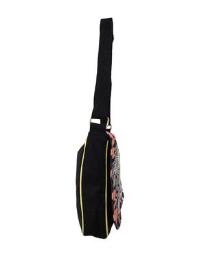 multi colored canvas messenger sling bag - 15765232 - Standard Image - 4