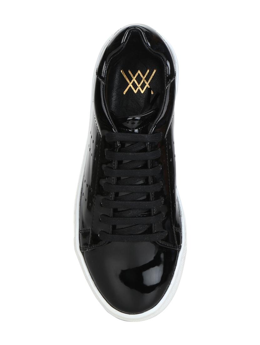 black lace-up sneakers - 15770081 - Zoom Image - 4