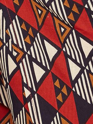 tie-knot geometric layered palazzo - 15770160 - Standard Image - 4