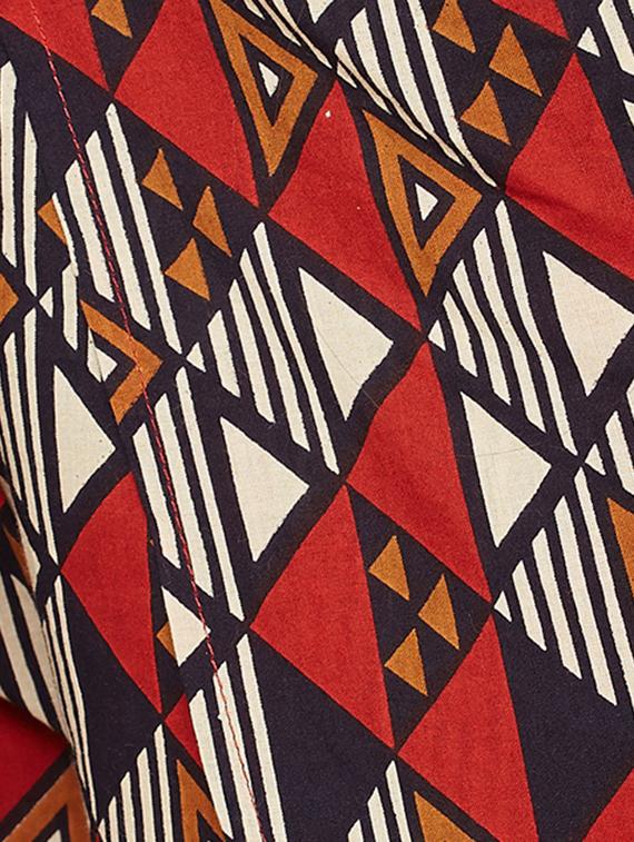 tie-knot geometric layered palazzo - 15770160 - Zoom Image - 4