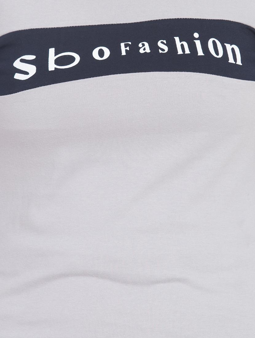 graphic print round neck tee - 15770229 - Zoom Image - 4