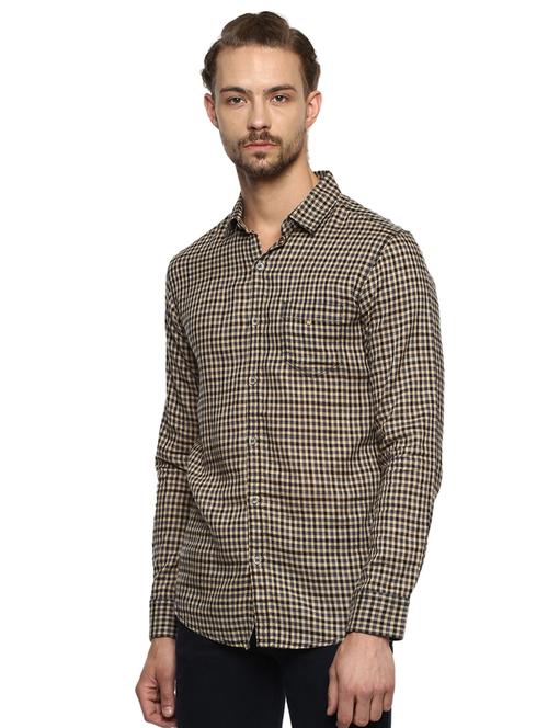 multicolor checkered casual shirt - 15772585 - Standard Image - 1