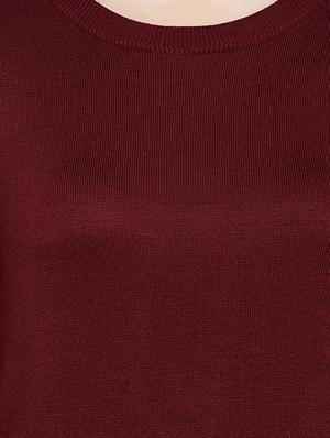 pearl embellished woolen pullover - 15773349 - Standard Image - 4