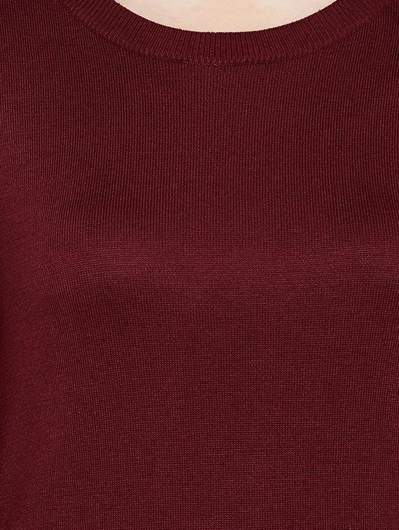 pearl embellished woolen pullover - 15773349 - Zoom Image - 4