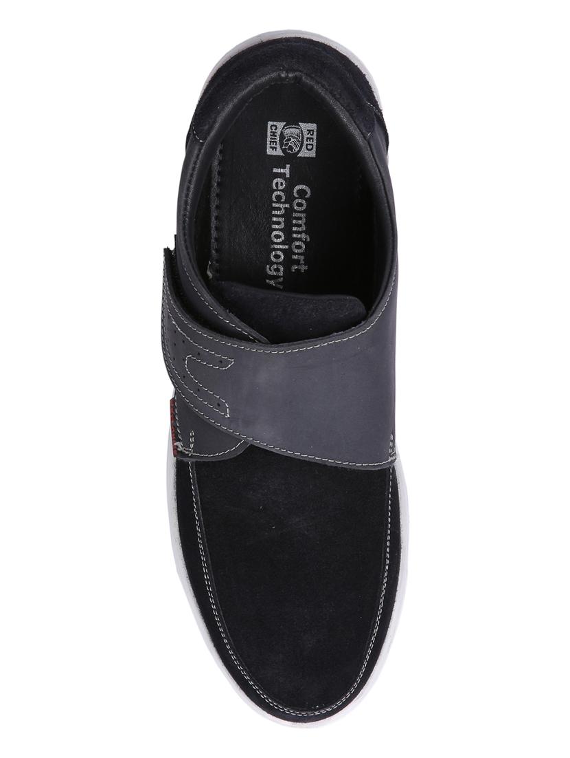 blue leather casual slip ons - 15776673 - Zoom Image - 4
