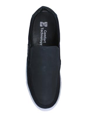 blue suede casual slip ons - 15776680 - Standard Image - 4