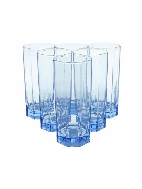 Set of 6 Octime ice blue 32 cl Glasses - 15777698 - Standard Image - 1