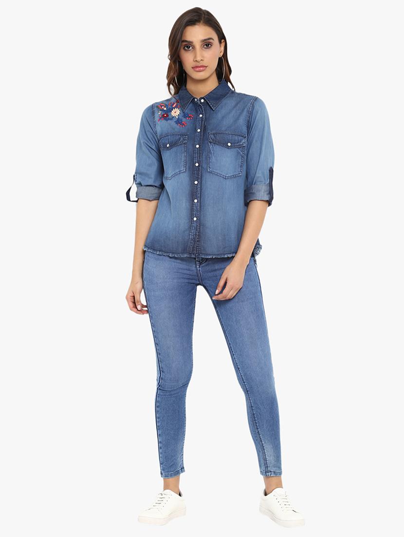 stone washed skinny jeans - 15778540 - Zoom Image - 4