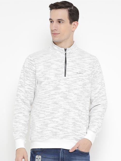 white cotton sweatshirt - 15781759 - Standard Image - 1