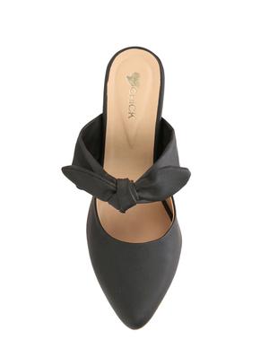 black slip on mules sandals - 15783119 - Standard Image - 4