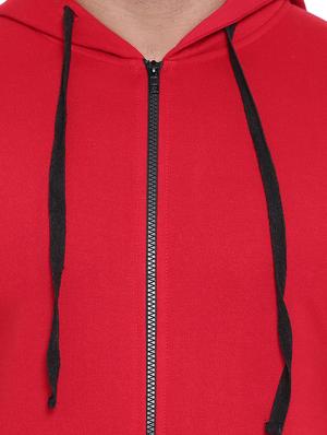 red fleece sweatshirt - 15788631 - Standard Image - 4
