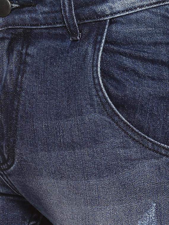 blue denim ripped jeans - 15791030 - Zoom Image - 4