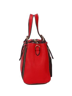 red leatherette (pu) regular sling bag - 15796459 - Standard Image - 4