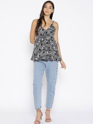 twin strapped flowy cami top - 15797074 - Standard Image - 4