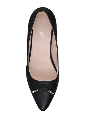 black slip on pumps - 15803622 - Standard Image - 4