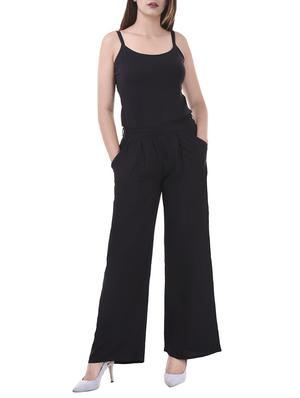 Pleated front elasticated back palazzo - 15805459 - Standard Image - 4