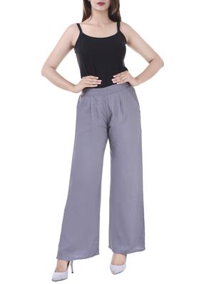 Pleated front elasticated back palazzo - 15805462 - Standard Image - 4