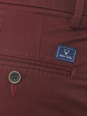 red cotton chinos - 15814606 - Standard Image - 4