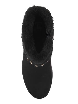 black ankle zipper boots - 15814816 - Standard Image - 4