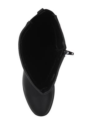 black calf zipper boots - 15814846 - Standard Image - 4