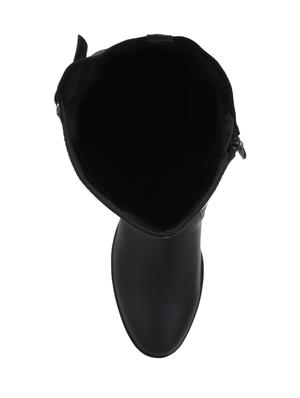 black calf zipper boots - 15814848 - Standard Image - 4