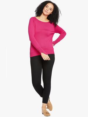 Raglan sleeved pullover - 15814962 - Standard Image - 4