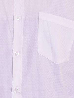 white solid casual shirt - 15815689 - Standard Image - 4