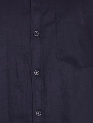 black cotton casual shirt - 15815704 - Standard Image - 4