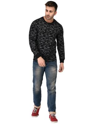 black camouflage all over print t-shirt - 15816391 - Standard Image - 4