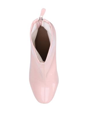 pink zipper ankle boots - 15817118 - Standard Image - 4