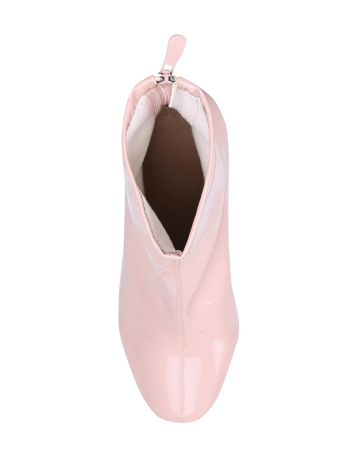 pink zipper ankle boots - 15817118 - Zoom Image - 4
