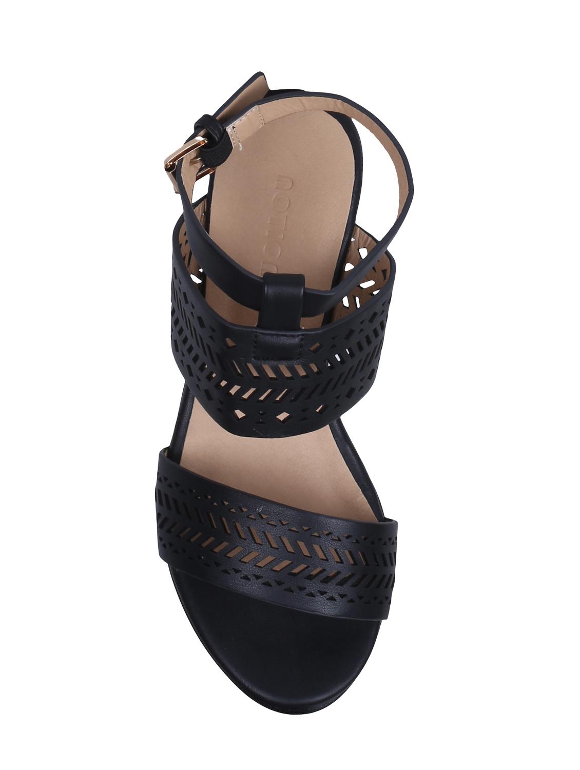black ankle strap wedges - 15817358 - Zoom Image - 4