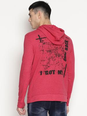 red cotton sweatshirt - 15817552 - Standard Image - 4