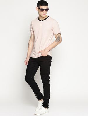 beige all over print t-shirt - 15817592 - Standard Image - 4