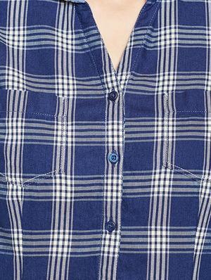 pocket patch checkered shirt - 15821461 - Standard Image - 4