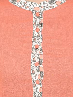 printed kurta with palazzo set - 15821996 - Standard Image - 4